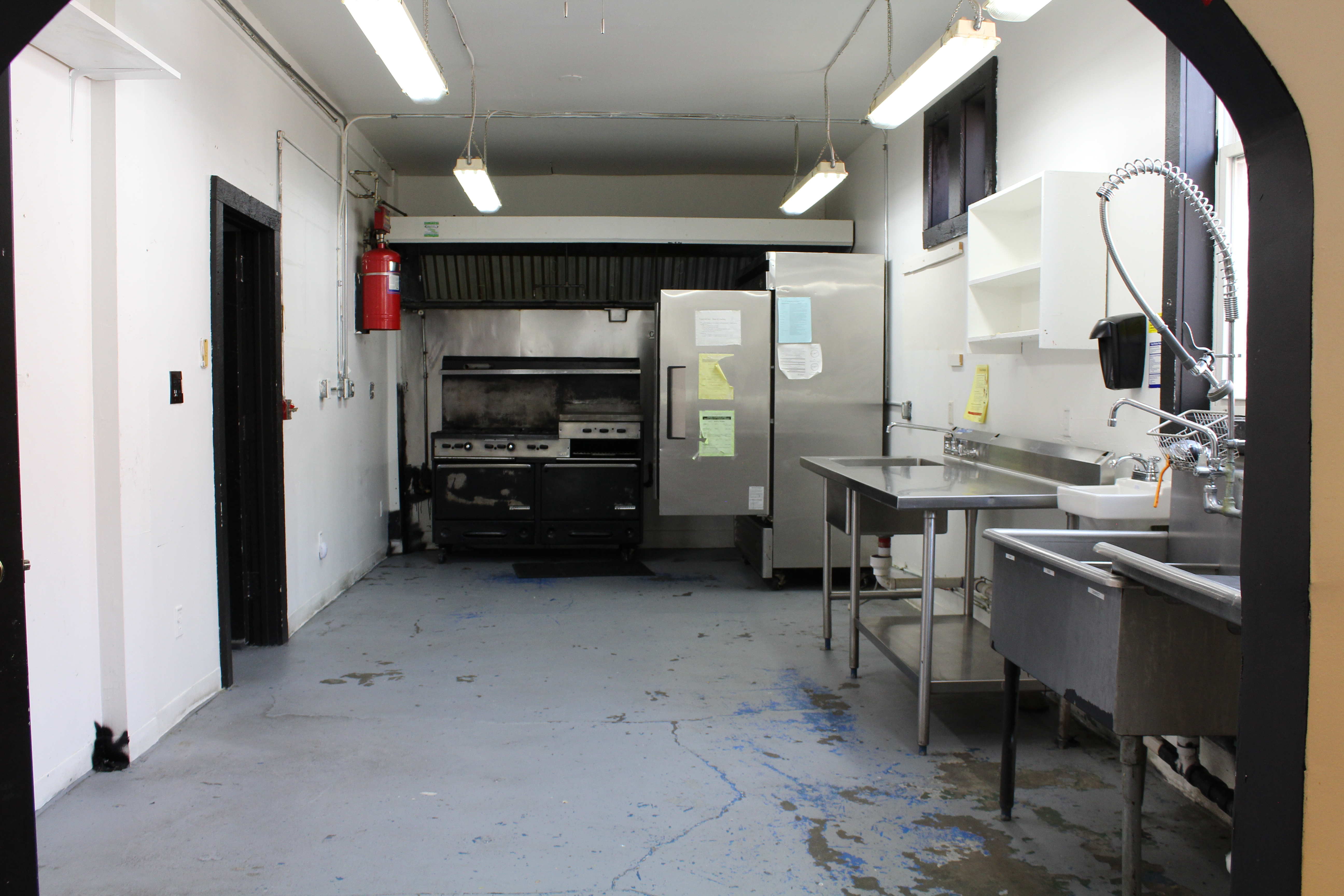 Restaurant Space - Kitchen